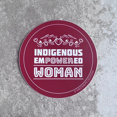 Weomepe Designs Indigenous Empowered Woman