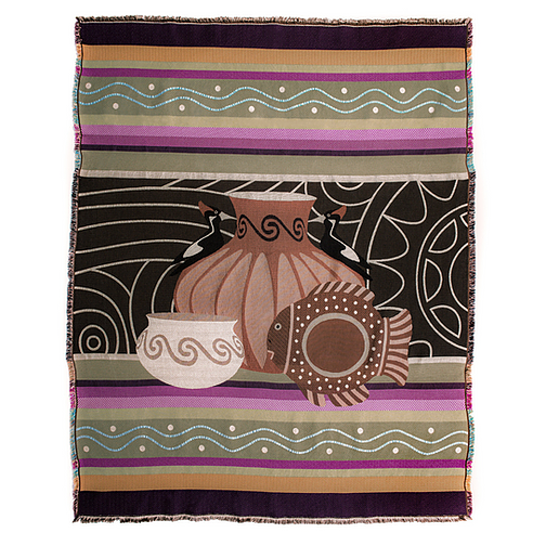 Yaakni’ Chokma’ (Good Earth) - Native Oklahoma Store - Special Edition Blanket